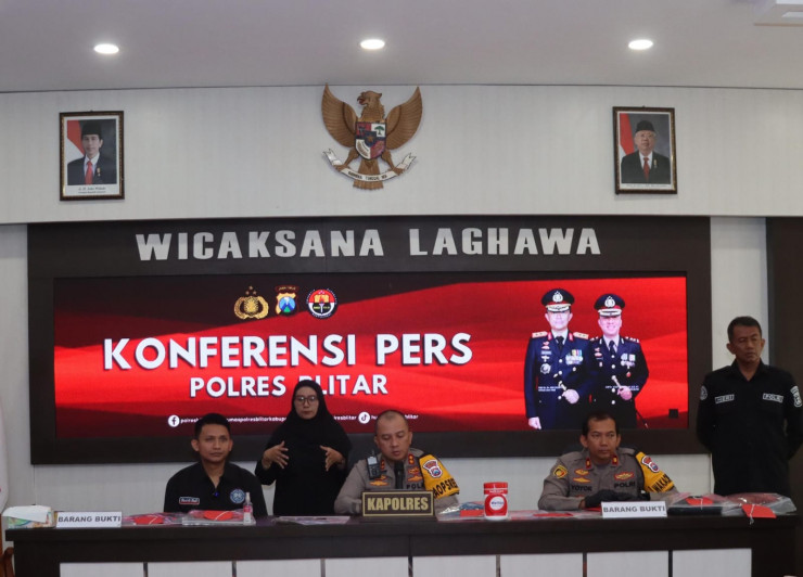 Polres Blitar Berhasil Amankan Sindikat Pencurian Hewan Ternak Saat Lebaran