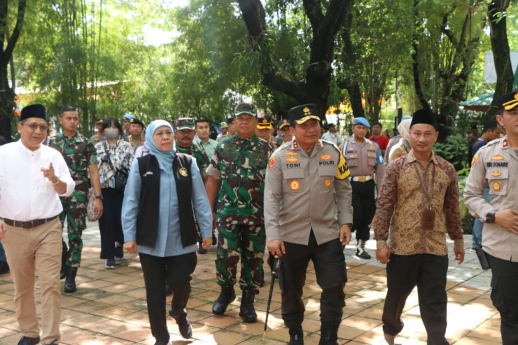 Polda Jatim Bersama Forkopimda Pantau Wisata KBS Pastikan Pengunjung Aman dan Nyaman