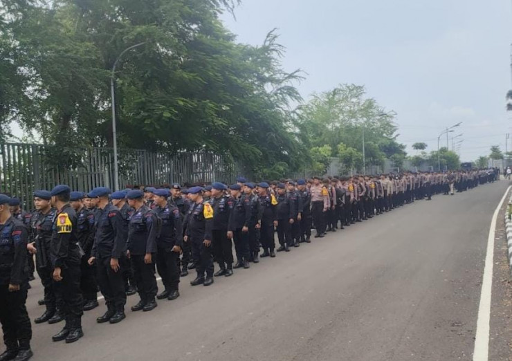 Polrestabes Surabaya Terjunkan 2.503 Personel Gabungan Amankan Lanjutan Liga 1 Persebaya vs Bali United