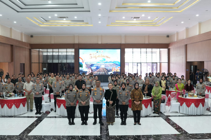 Polresta Sidoarjo Peringati Hari Jadi Polwan ke-78