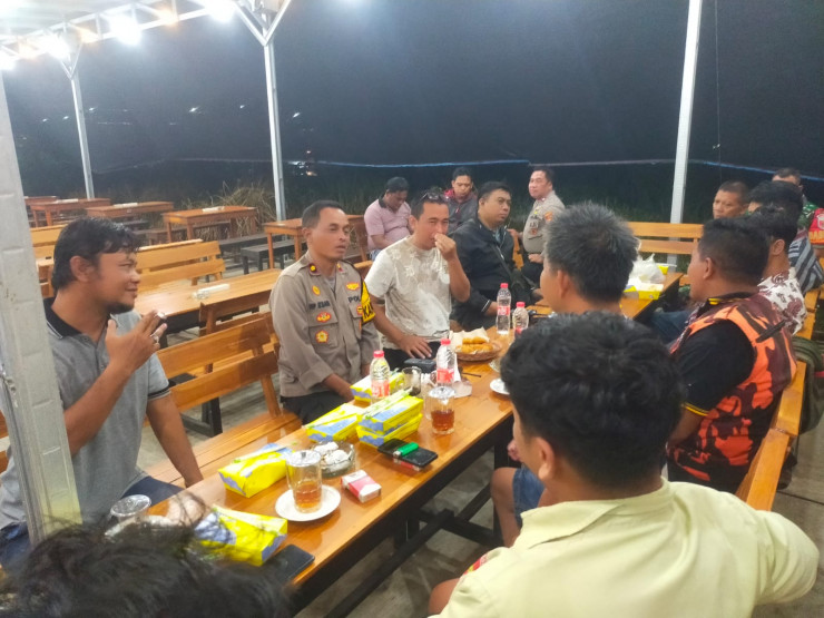 Jaga Kerukunan, Kapolsek Krian Silaturahmi dengan Forum Pemuda Lintas Iman