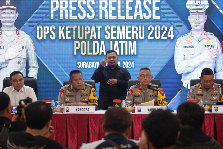 *Operasi Ketupat Semeru 2024, Polda Jatim Berhasil Tekan Angka Kecelakaan dan Gangguan Kamtibmas*