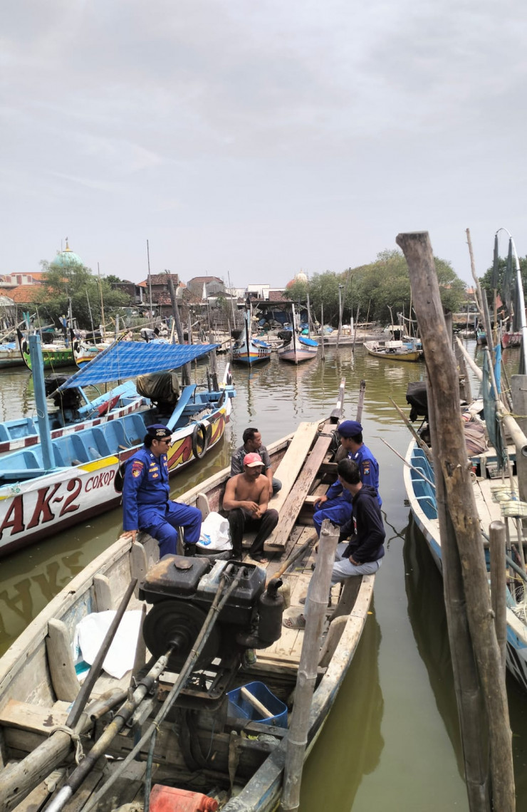Satpolairud Polresta Sidoarjo Sambang Nusa Presisi Wilayah Perairan
