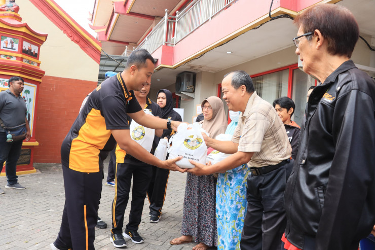Hari Bhayangkara ke -79, Polres Kediri Kota Gelar Bakti Religi di Sejumlah Tempat Ibadah