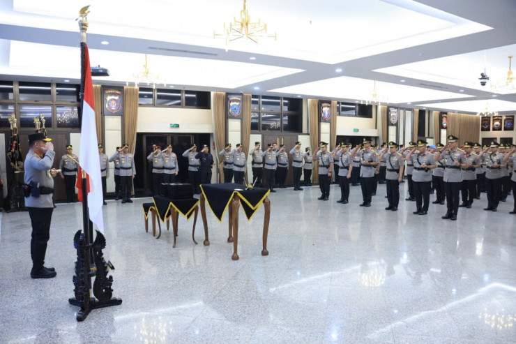 Polri Gelar Sertijab Sejumlah PJU Mabes dan Kapolda