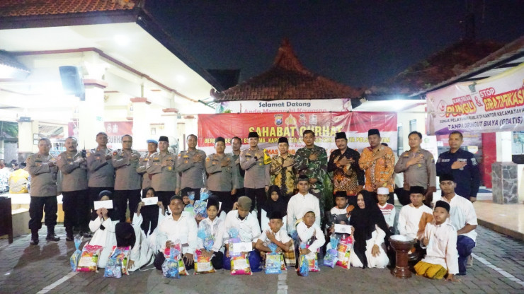 Sahabat Curhat di Krian, Ngobrol Gayeng Seputar Kamtibmas