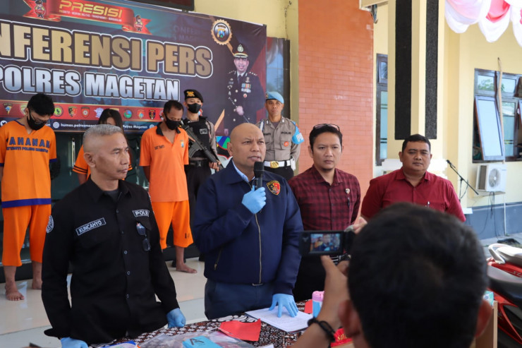 Polres Magetan Ungkap Tiga Kasus Penipuan, Tiga Tersangka Diamankan