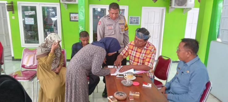 Problem Solving, Polisi RW Polres Lumajang Mediasi Dugaan Pencurian Gas LPG Terduga Pelaku Dibawah Umur