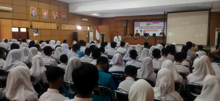 Polres Jember Bersama Pemkab Pilih 190 Pelajar Jadi Calon Duta Anti Narkoba