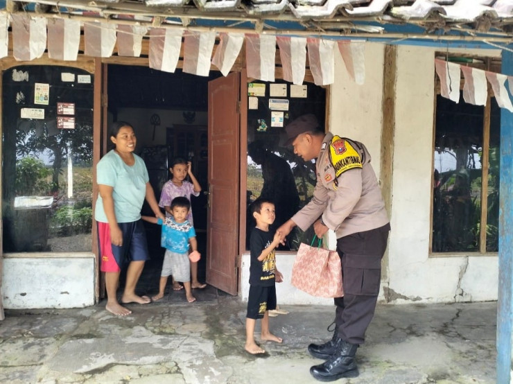 Polres Ngawi Dukung Pemerintah Tekan Stunting Maksimalkan Program Penthul Melikan