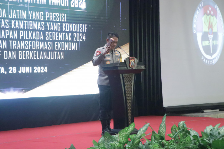 Wakapolda Jatim Buka Rakernis dan Latkatpuan Bidhumas