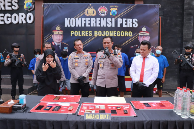 Polres Bojonegoro Berhasil Mengungkap 25 Kasus Saat Ops Pekat Semeru 2023