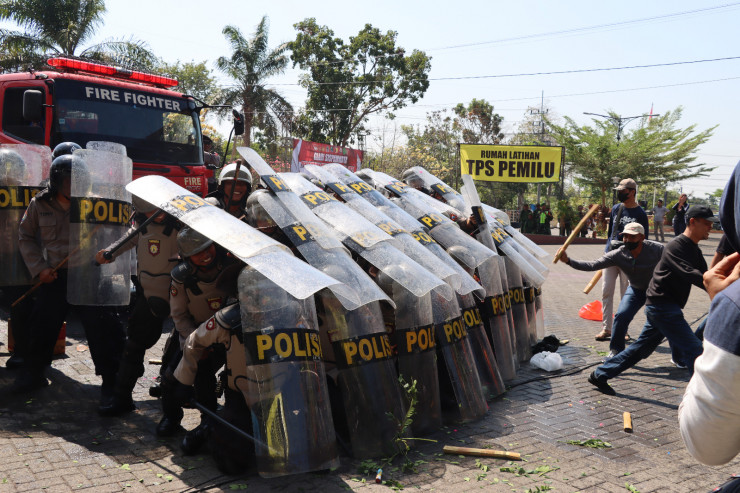 Polres Magetan Libatkan 700 Personel Gabungan Untuk Amankan Pemilu 2024
