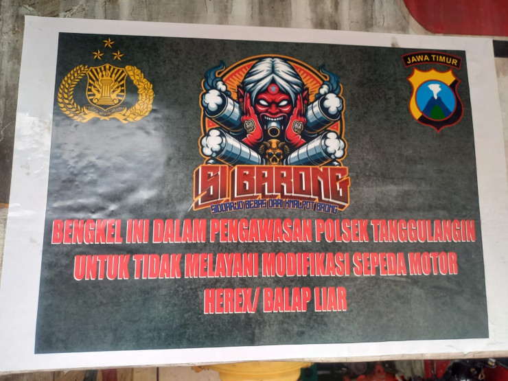 POLSEK TANGGULANGIN GELAR PATROLI GABUNGAN CIPTA KONDISI JELANG BULAN SUCI RAMADHAN WUJUDKAN KENYAMANAN MASYARAKAT