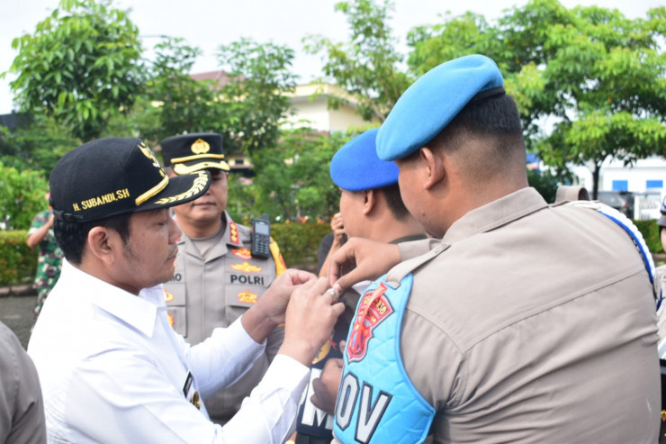 Wabup Sidoarjo Pimpin Apel Gelar Pasukan Ops Lilin Semeru 2022