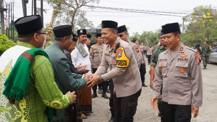 Polresta Sidoarjo Gerebek Masjid Ar Ridho Jatikalang