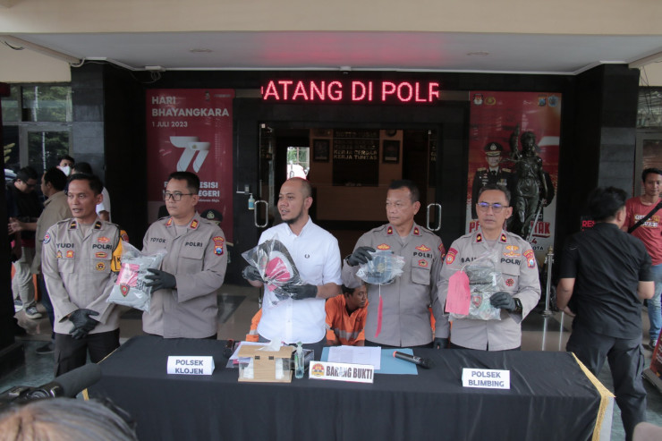 *Polresta Malang Kota Berhasil Amankan Komplotan Curanmor Asal Surabaya Pernah Beraksi di 19 TKP*