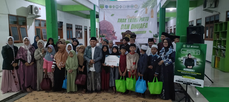 Ramadan Berbagi, IAI Al Khoziny Gelar Buka Bersama dan Santunan Anak Yatim