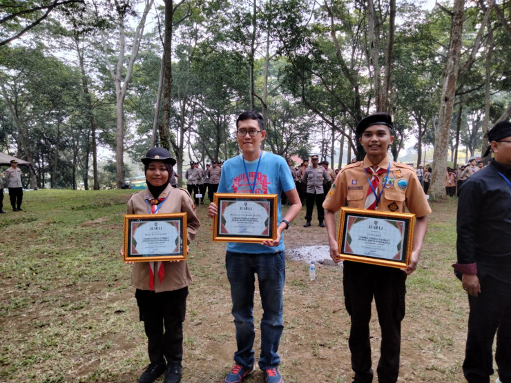 Delegasi Polres Pacitan Raih Juara 1 Lomba Cerdas Cermat Pada Kemah Bakti Pancasila