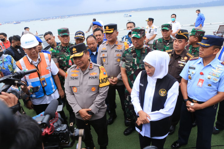 Hadapi Libur Nataru, Forkopimda Jatim Cek Kesiapan Moda Transportasi, Pelabuhan, Bandara dan Terminal Purabaya
