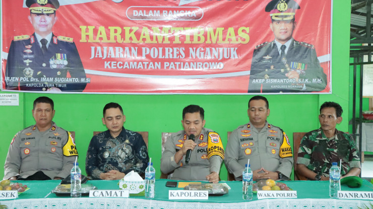Cooling System Pasca Pilkada, Polres Nganjuk Gelar Silaturahmi Kamtibmas