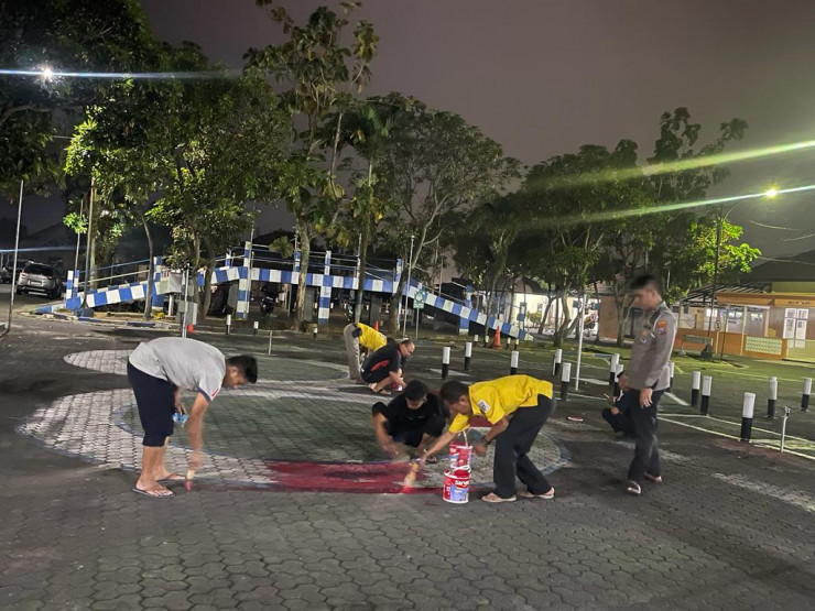 Polres Malang Ubah Materi Ujian Praktik SIM Angka 8