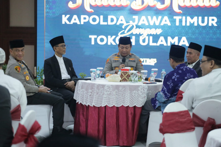 Jawa Timur Kondusif, Kapolda Jatim Sampaikan Terimakasih Kepada Para Tokoh Ulama dan Elemen Masyarakat