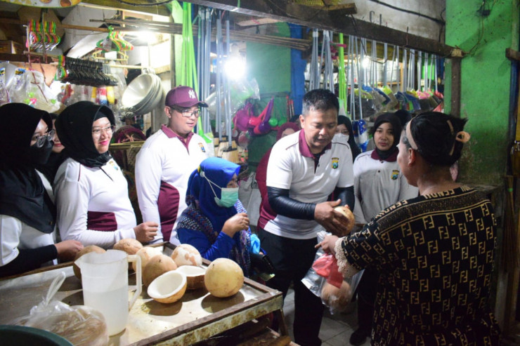 Olahraga Bersama Polresta Sidoarjo dan Bakti Kesehatan