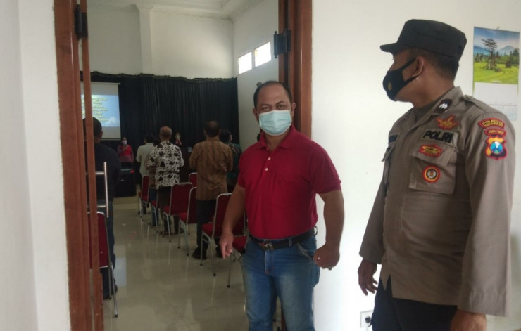 Polisi Berikan Rasa Aman dan Nyaman Jemaat Gereja