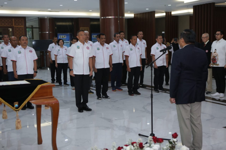 Kapolda Jatim Resmi Dilantik Segai Pengprov PBVSI Masa Bakti 2024-2028