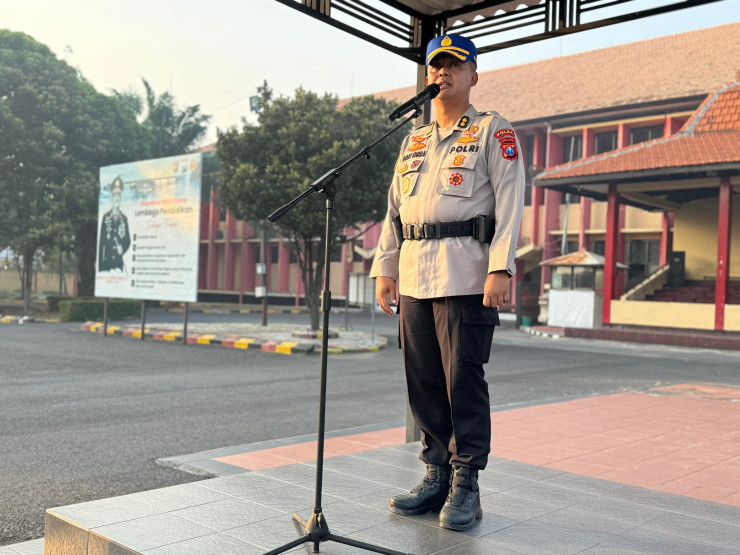 Waka SPN Polda Jatim Sampaikan Perdupsis Cetak Calon Bintara Polri Profesional dan Berintegritas