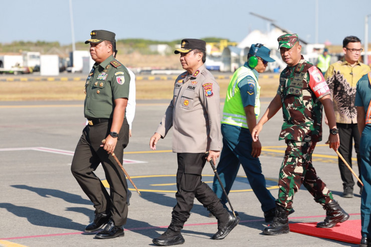 Wapres RI Kunjungi Surabaya dan Bangkalan Polda Jatim Lakukan Pengamanan VVIP
