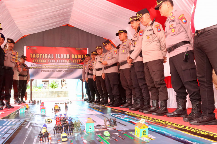 Polresta Banyuwangi Gelar TFG Strategi Pengamanan Jelang HLF MSP dan IAF ke-2 di Bali