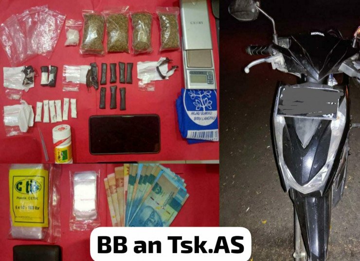 Polisi Berhasil Ungkap Narkoba di Nganjuk Petugas Amankan Sejoli Diduga Pengedar