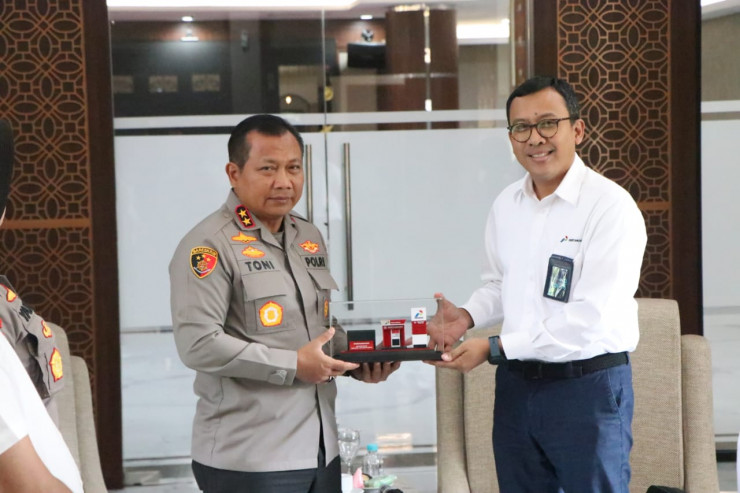 Polda Jatim Bersama PT Pertamina Siap Menjaga Stabilitas Kamtibmas di Jawa Timur