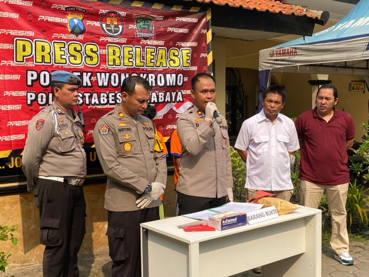 Polisi Berhasil Amankan Residivis Curanmor 6 TKP di Kota Surabaya