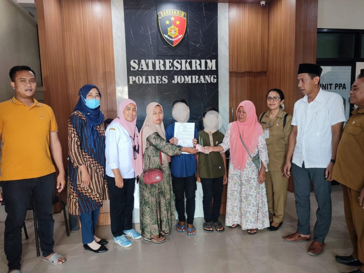 Polres Jombang Gelar Restoratif Justice Kasus Penganiayaan Teman Sekelas di Sekolah Dasar