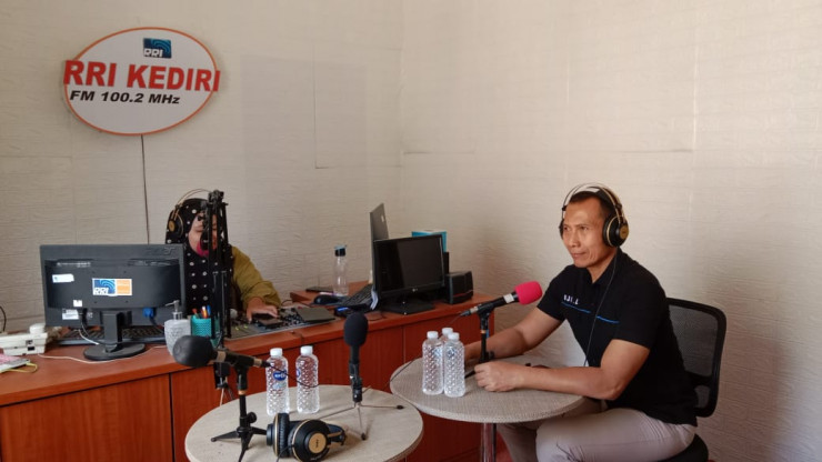 OPS Patuh Semeru 2023 Polres Kediri Gandeng Media Ajak Masyarakat Tertib Berlalu Lintas