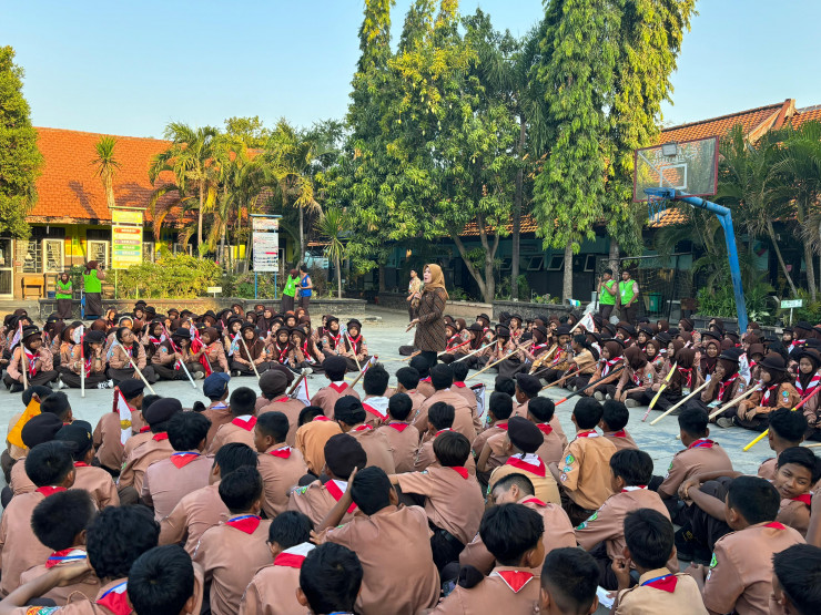 Kanit PPA Satreskrim Polresta Sidoarjo Edukasi Bijak Bermedsos Cegah Bullying