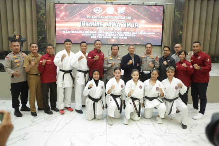 Kapolda Jatim Hadiri Pelantikan Pengurus Daerah INKANAS Jatim Periode 2022-2026