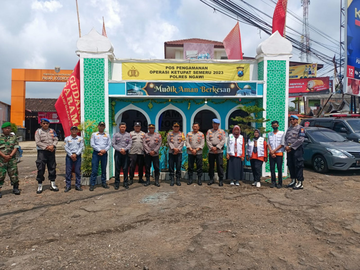 Polres Ngawi Siapkan Tujuh Pos Ops Ketupat Semeru 2023 Untuk Pemudik Aman Berkesan