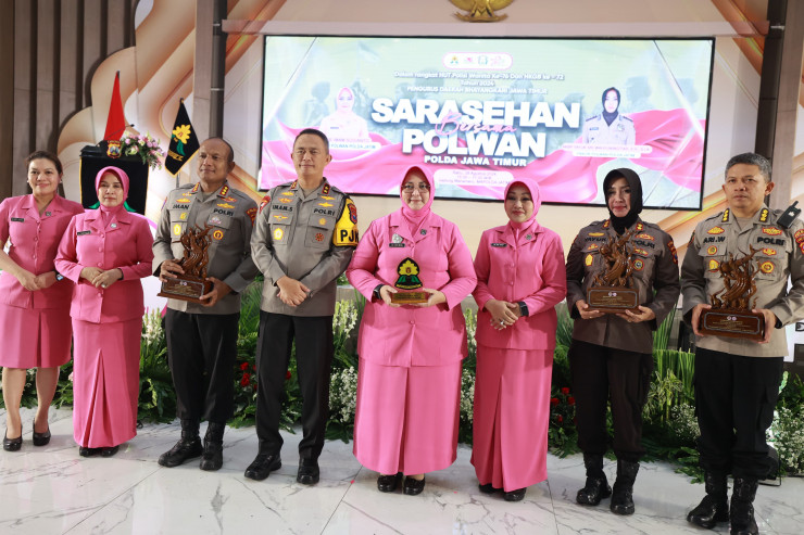 Peringati HKGB ke – 72 dan HUT Polwan ke -76, Polda Jatim Gelar Sarasehan