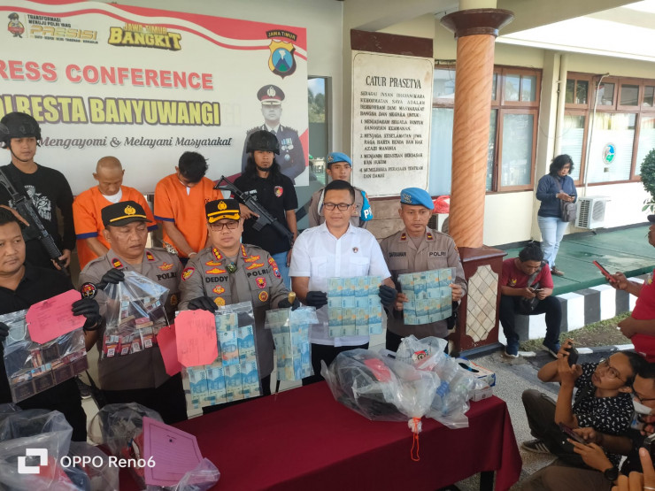 Polresta Banyuwangi Berhasil Hentikan Drama Pelarian Pembobol ATM Kurang Dari 24 Jam