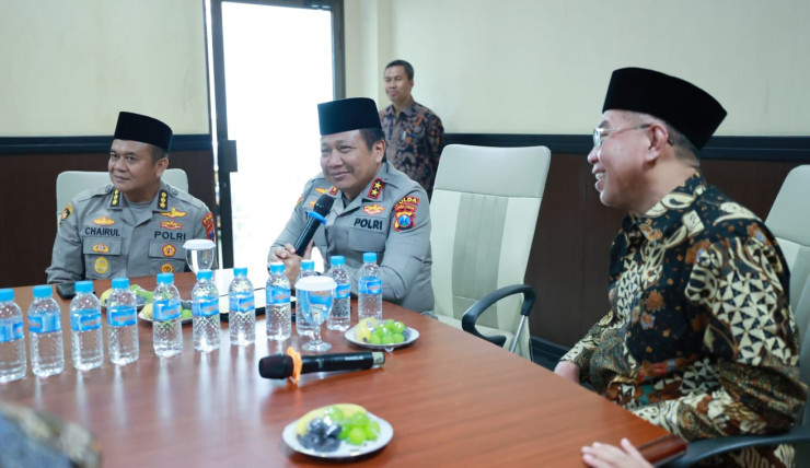 Polda Jatim Silaturahmi dengan PW Muhammadiyah Jatim Perkuat Sinergitas Demi Terjaganya Kamtibmas Kondusif