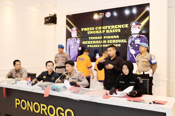 Polres Ponorogo Berhasil Ungkap Kasus Pencabulan Anak Dibawah Umur