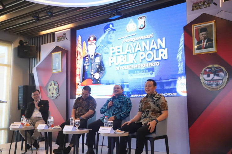 Forum Group Discussion Kapolres Mojokerto Paparkan Transformasi Pelayanan Publik