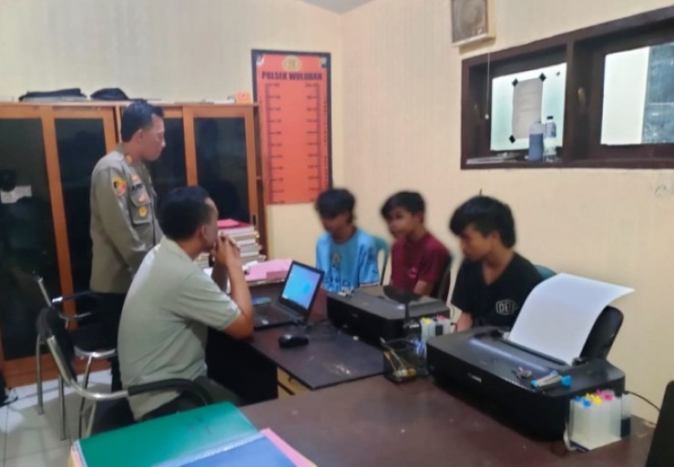 Polisi Berhasil Amankan 3 Remaja Diduga Pencuri Bodyset Motor