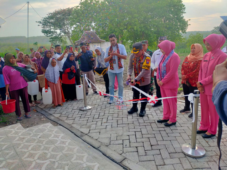 Bakti Kemanusiaan Untuk Negeri, Batalyon Tantya Sudhirajati Bangun Sumur di Ngawi