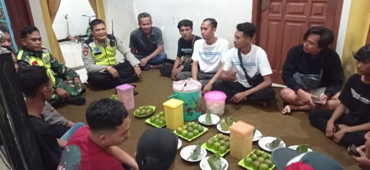 Harkamtibmas, Polres Tulungagung Ngopi Bareng Paguyuban Pencak Silat