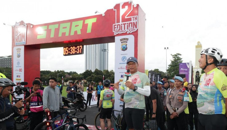 Polda Jatim Gelar Bromo KOM XII Sambut Hari Bhayangkara ke-80